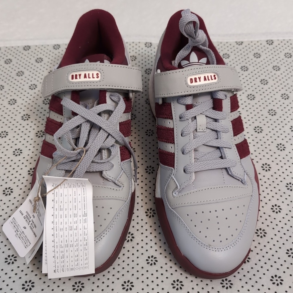 Adidas x Human Made Forum Boost Low White Red Gray Mens Sneakers S42976 Size 8